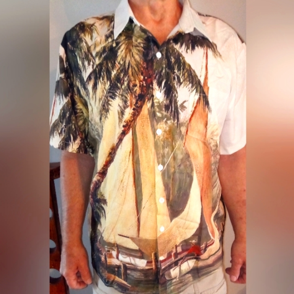 Men's Vintage Sailing Shirt